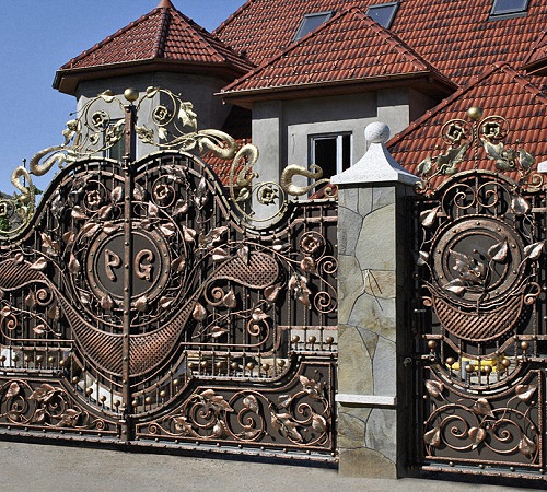 Изготовление кованых ворот в Оренбурге